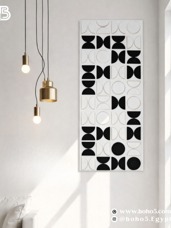 Mono Echo Geometric Art