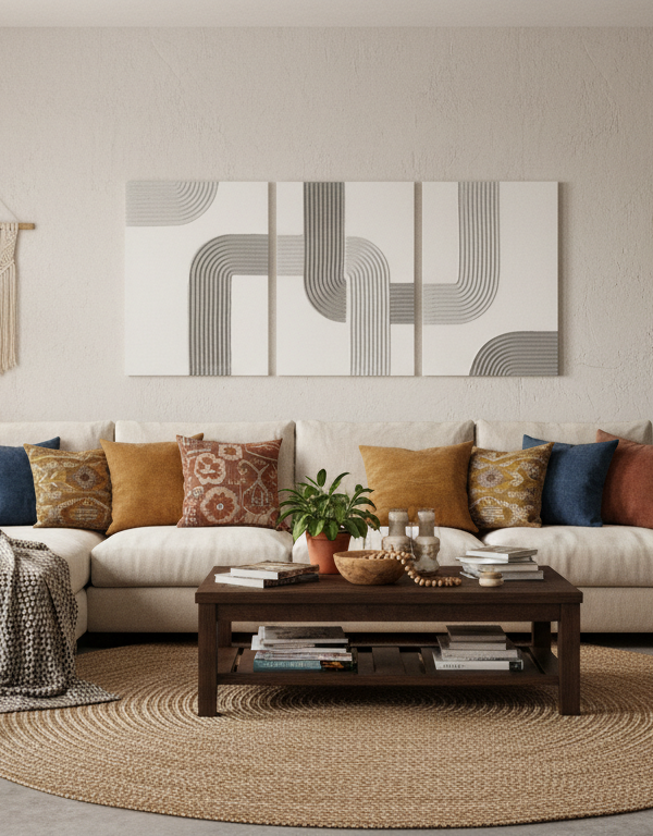 Silver Stream Triptych