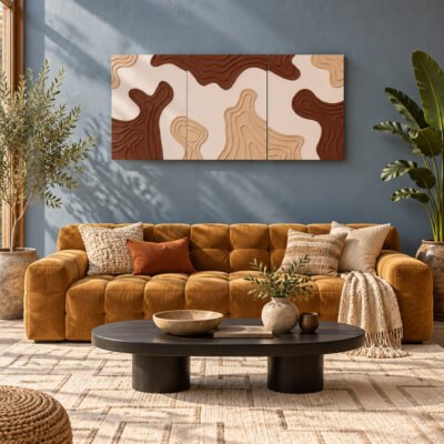 Desert Layers Abstract Frame