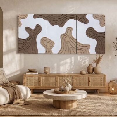 Desert Layers Abstract Frame